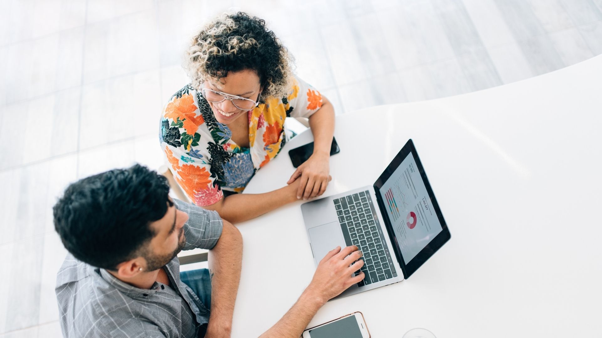 woman providing virtual cfo services