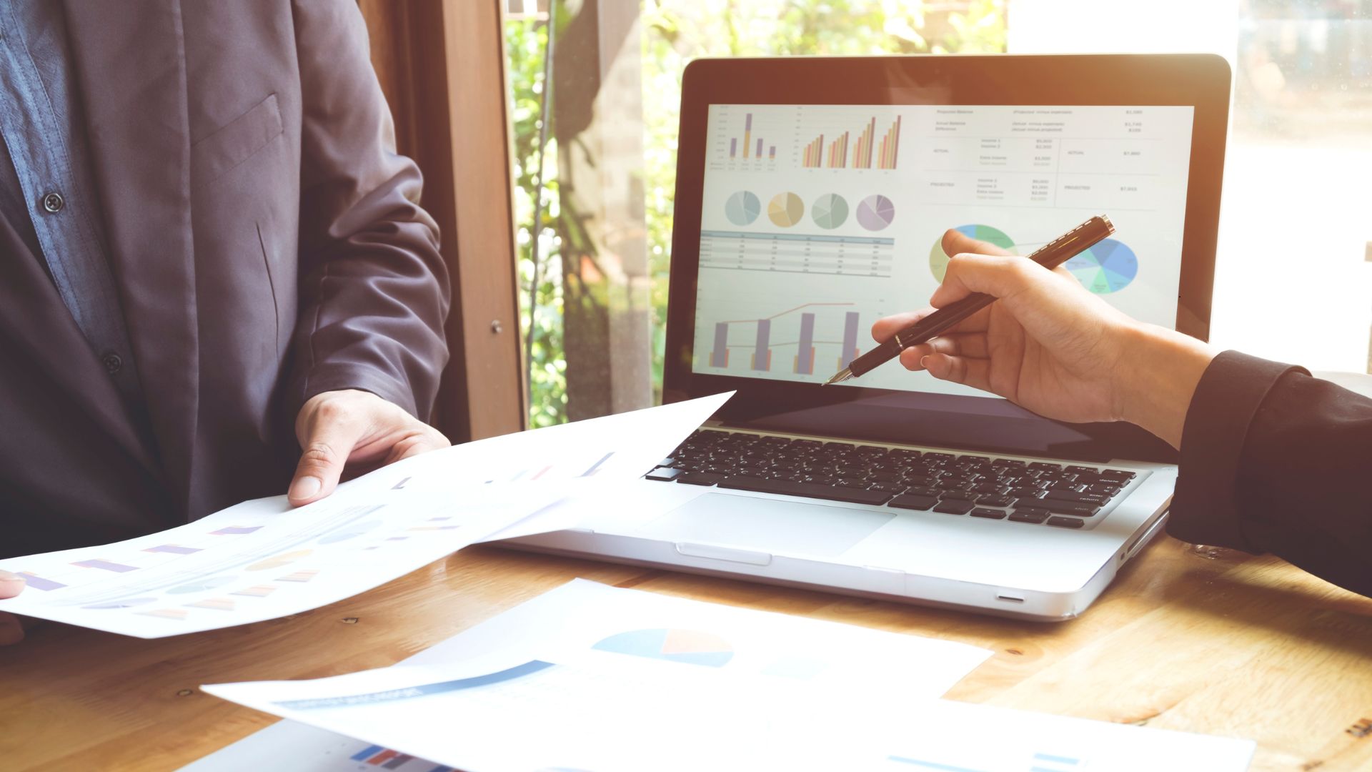 human bookkeeping providing insights into AI generated results