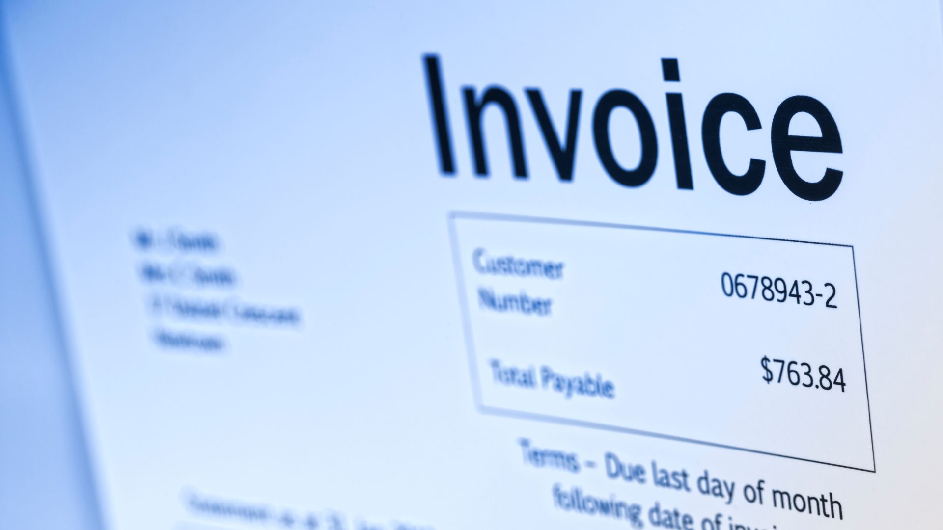 creating an invoice in xero