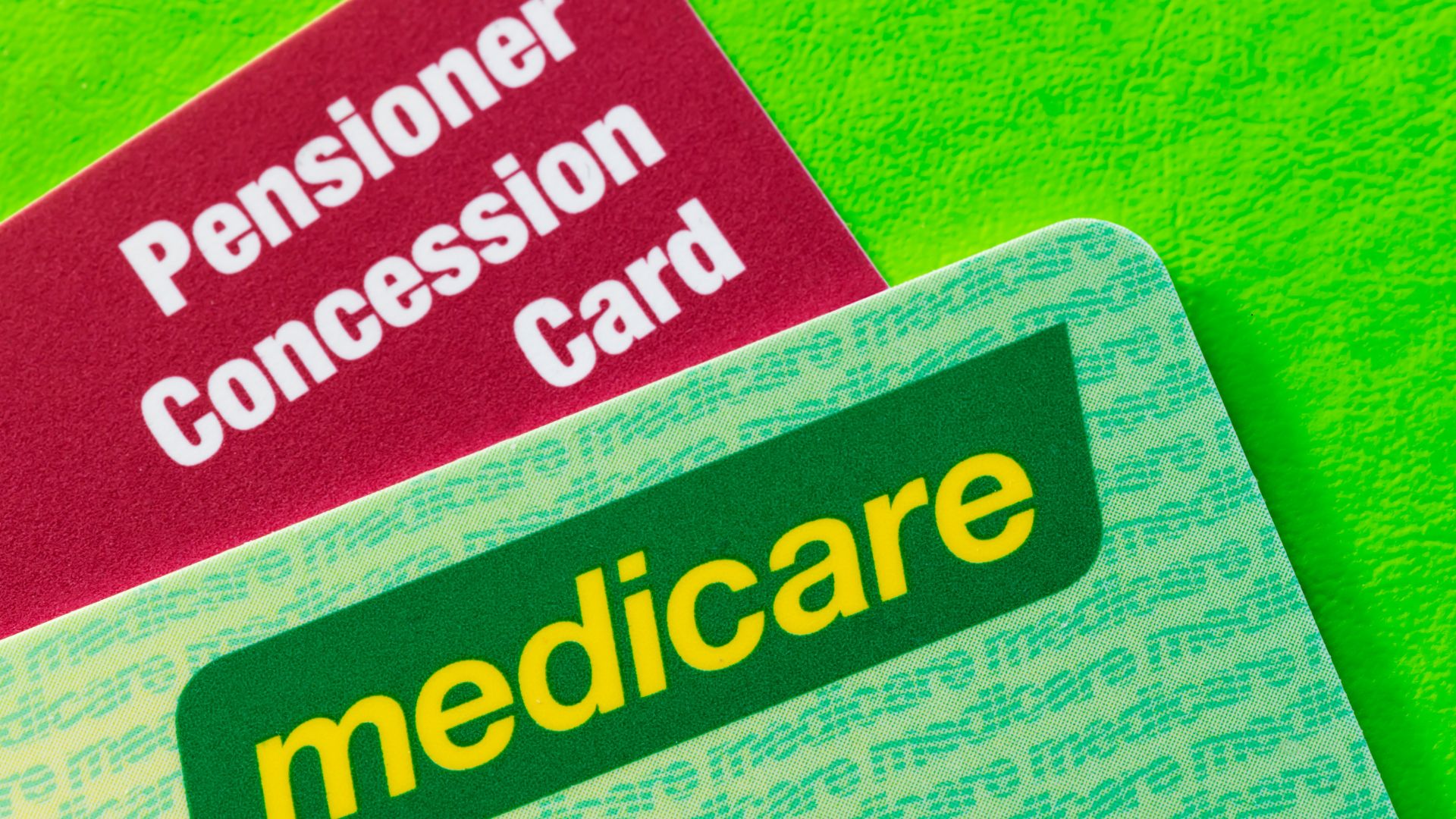 medicare and pensioner card as a part of financial management for allied health