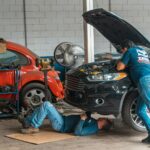 mechanics under the hood of a car