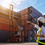 transport and logistics manager on site