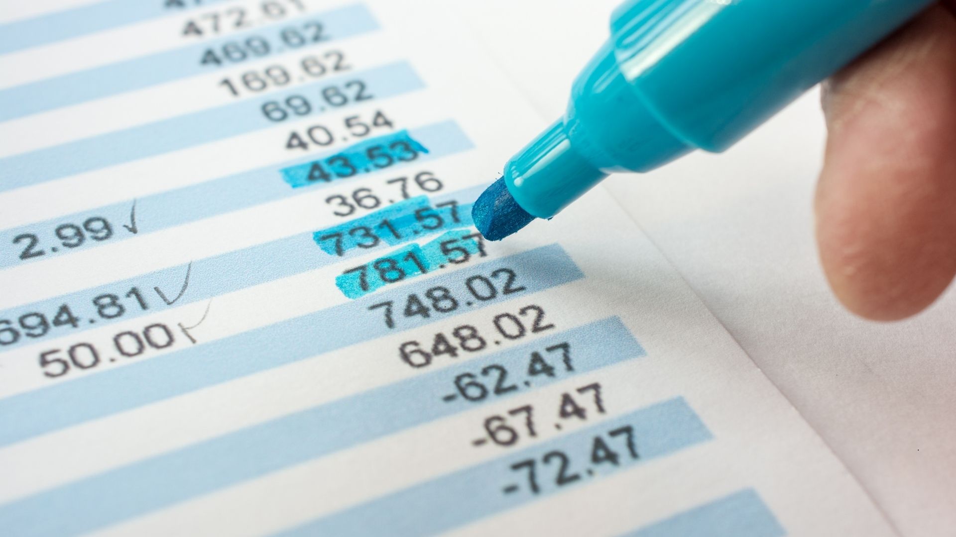balancing numbers manually